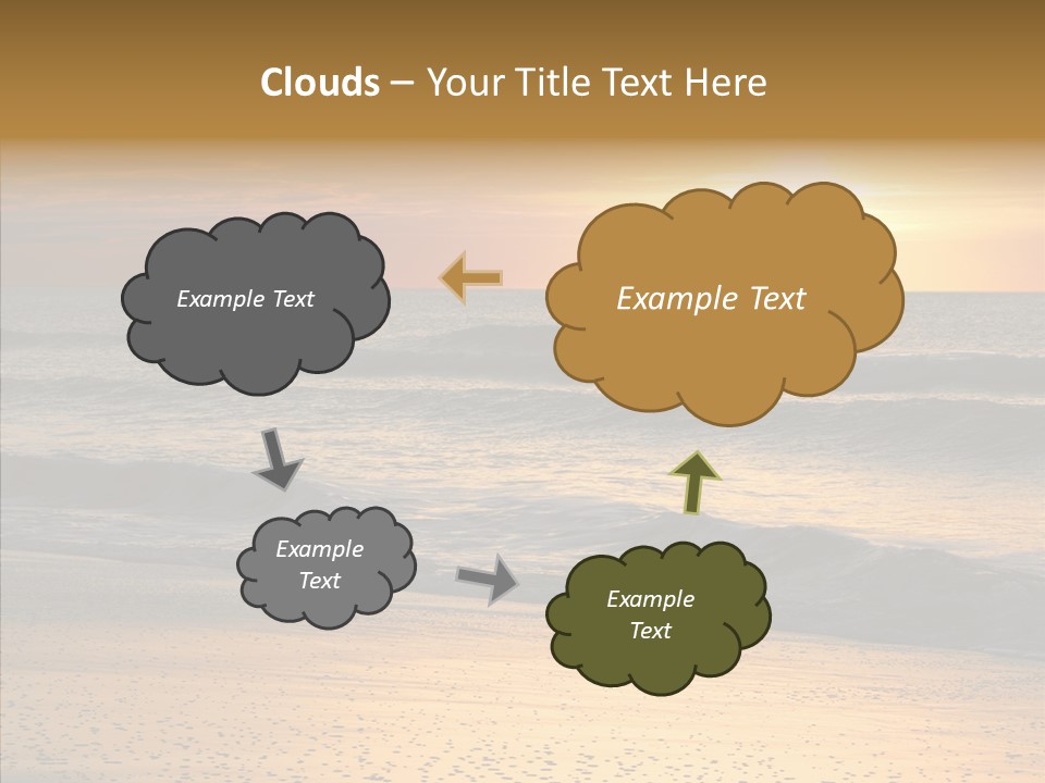 Natural Dawn Evening PowerPoint Template