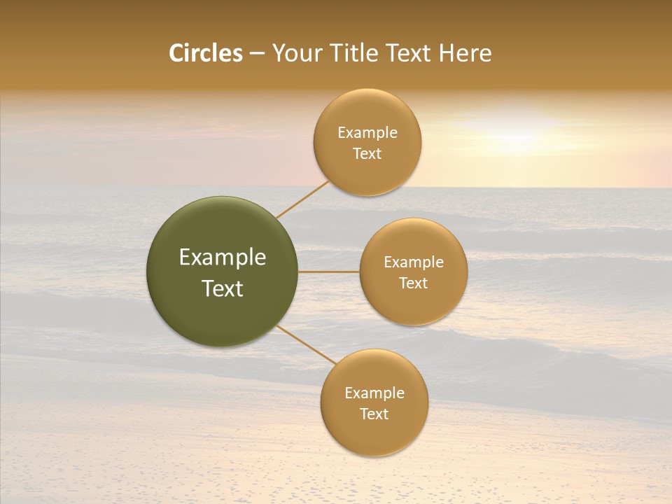 Natural Dawn Evening PowerPoint Template