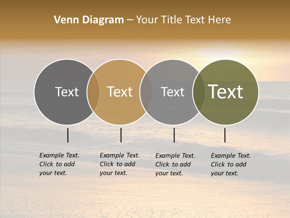 Natural Dawn Evening PowerPoint Template