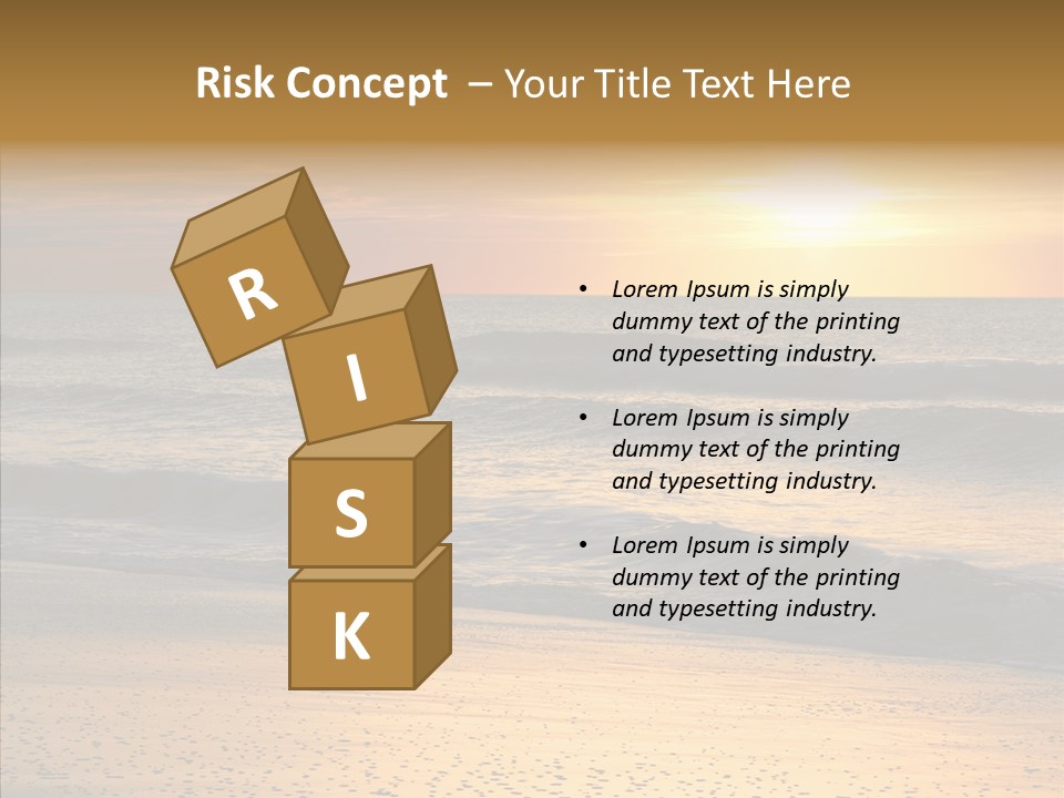 Natural Dawn Evening PowerPoint Template