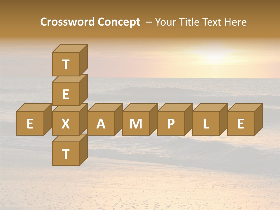 Natural Dawn Evening PowerPoint Template