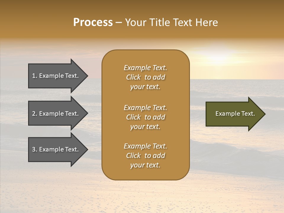 Natural Dawn Evening PowerPoint Template