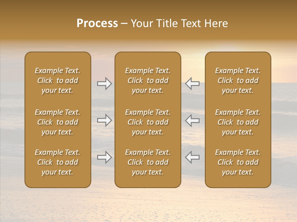Natural Dawn Evening PowerPoint Template