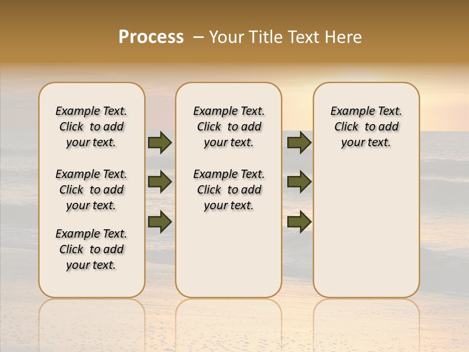 Natural Dawn Evening PowerPoint Template