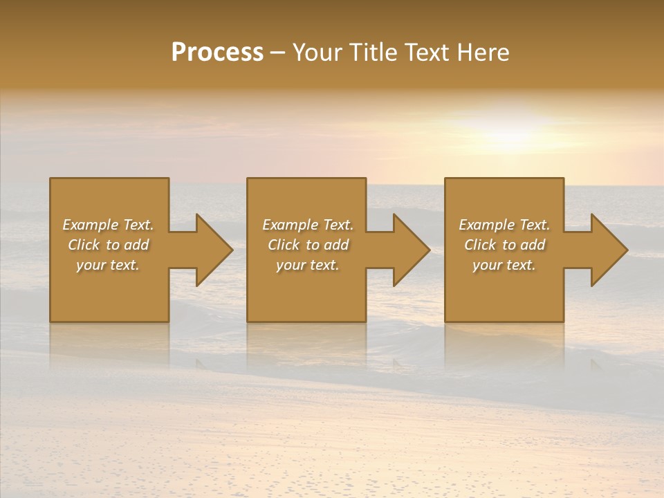 Natural Dawn Evening PowerPoint Template