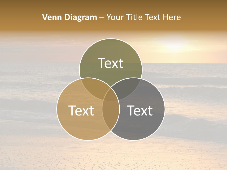 Natural Dawn Evening PowerPoint Template