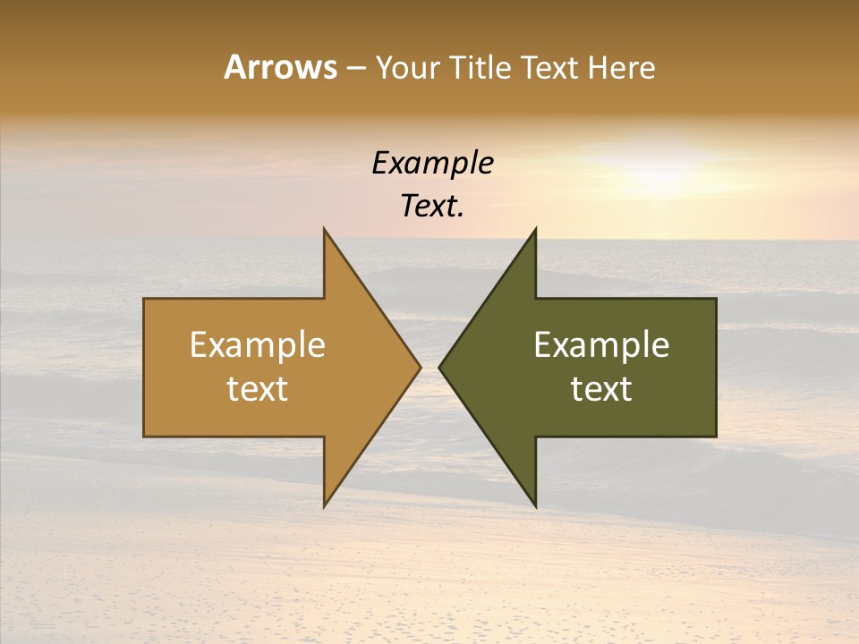 Natural Dawn Evening PowerPoint Template