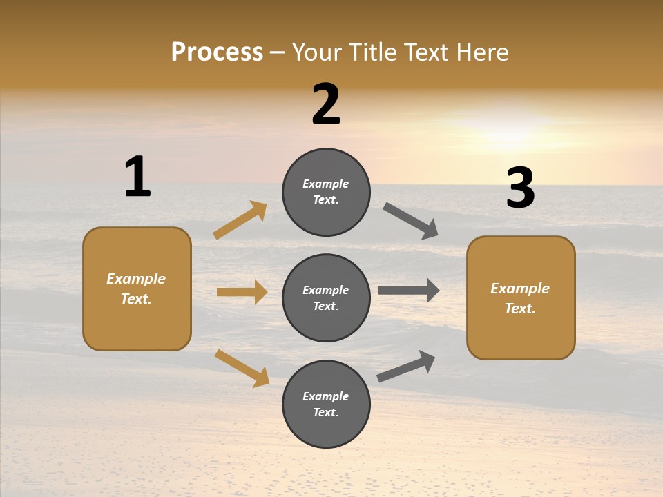 Natural Dawn Evening PowerPoint Template