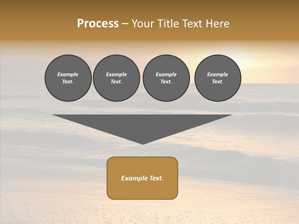 Natural Dawn Evening PowerPoint Template