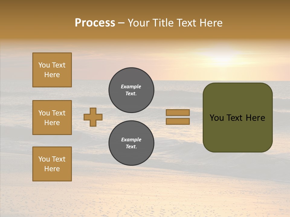 Natural Dawn Evening PowerPoint Template