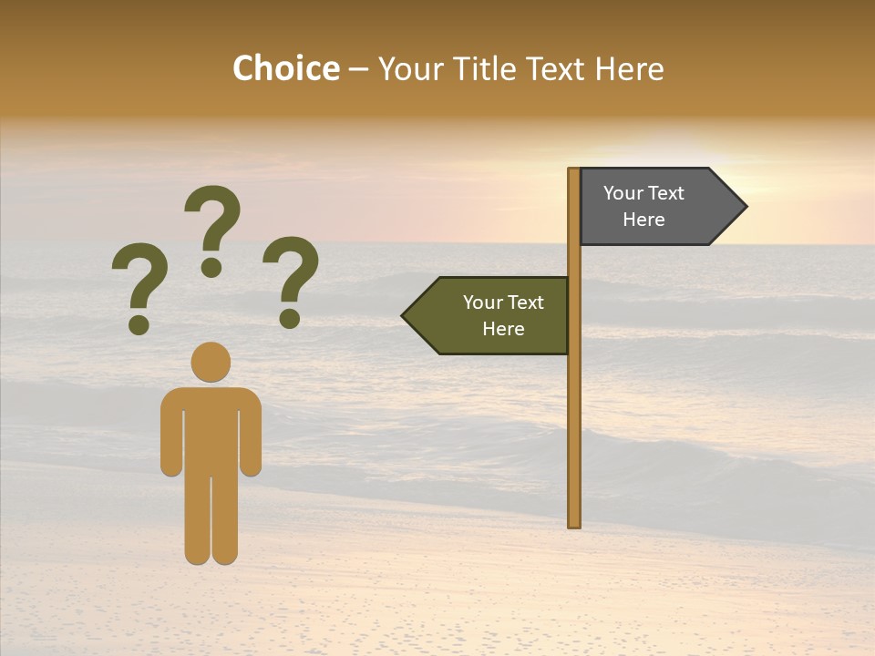 Natural Dawn Evening PowerPoint Template