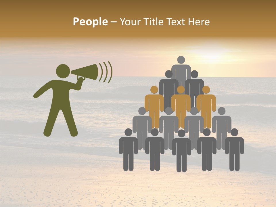 Natural Dawn Evening PowerPoint Template