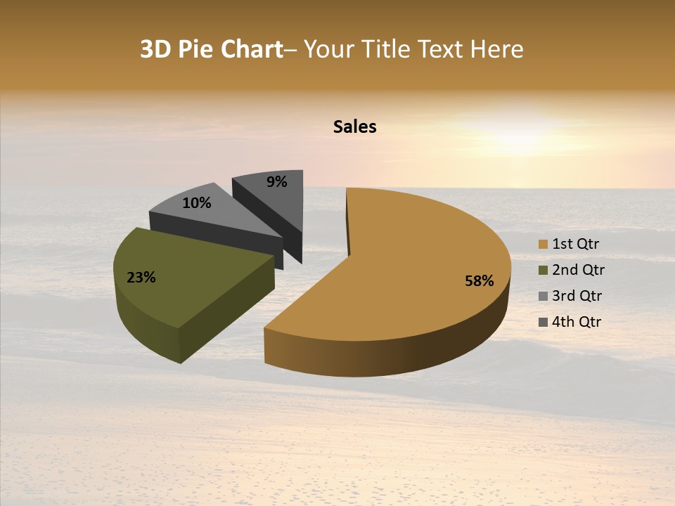 Natural Dawn Evening PowerPoint Template
