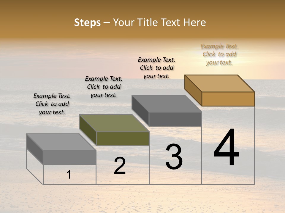 Natural Dawn Evening PowerPoint Template