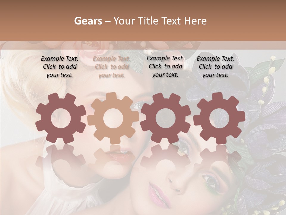 Sexiness Sensual Pretty PowerPoint Template