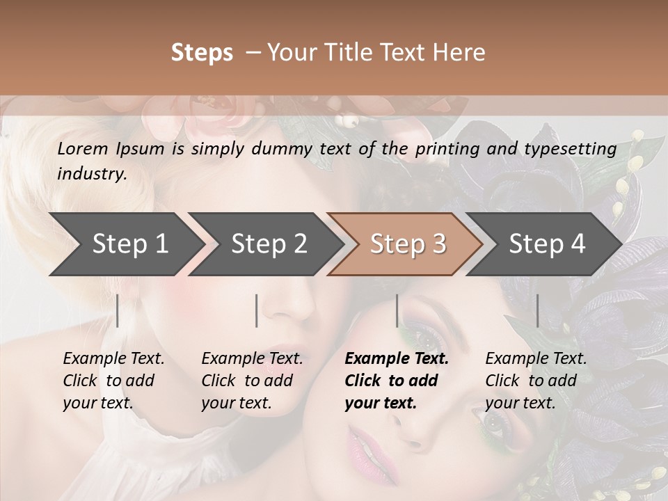Sexiness Sensual Pretty PowerPoint Template