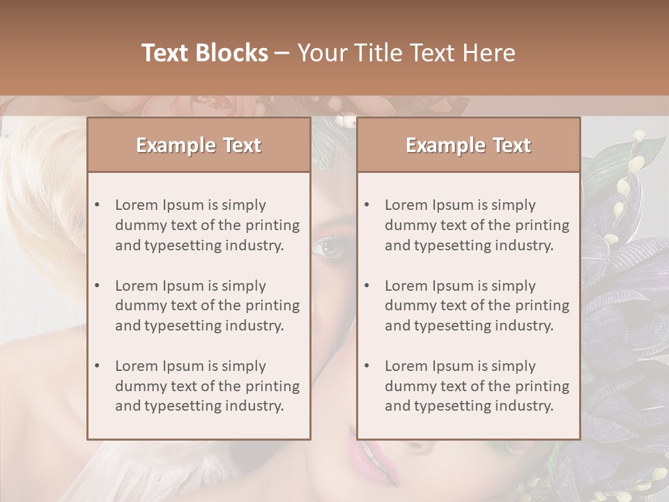 Sexiness Sensual Pretty PowerPoint Template