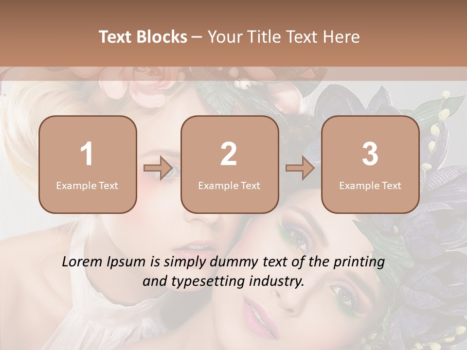 Sexiness Sensual Pretty PowerPoint Template