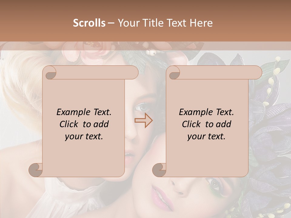 Sexiness Sensual Pretty PowerPoint Template