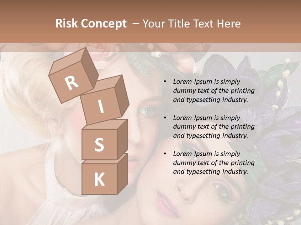 Sexiness Sensual Pretty PowerPoint Template