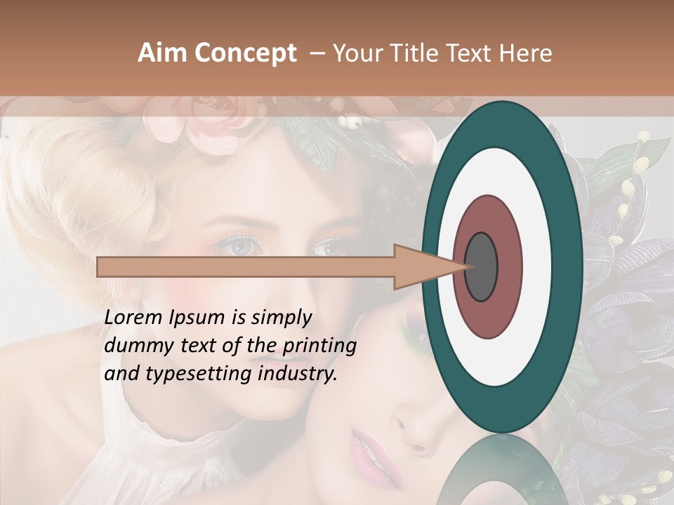 Sexiness Sensual Pretty PowerPoint Template