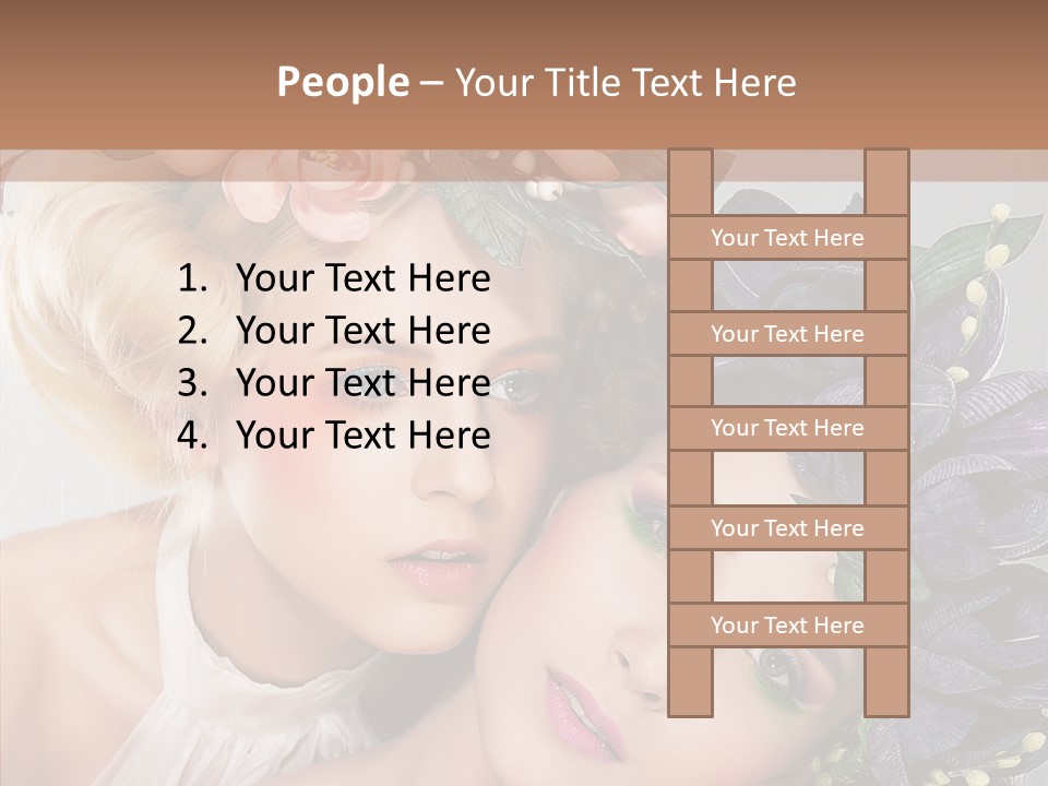 Sexiness Sensual Pretty PowerPoint Template