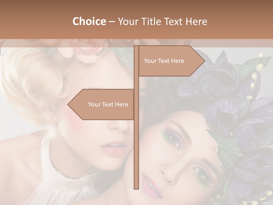 Sexiness Sensual Pretty PowerPoint Template