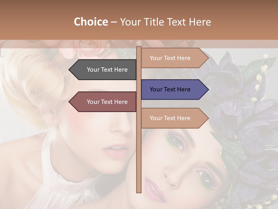 Sexiness Sensual Pretty PowerPoint Template