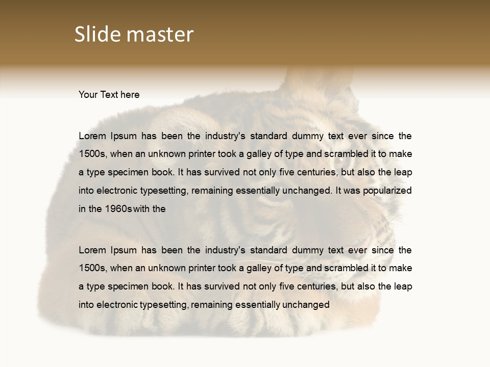 Stalk Tenderness Awaiting PowerPoint Template