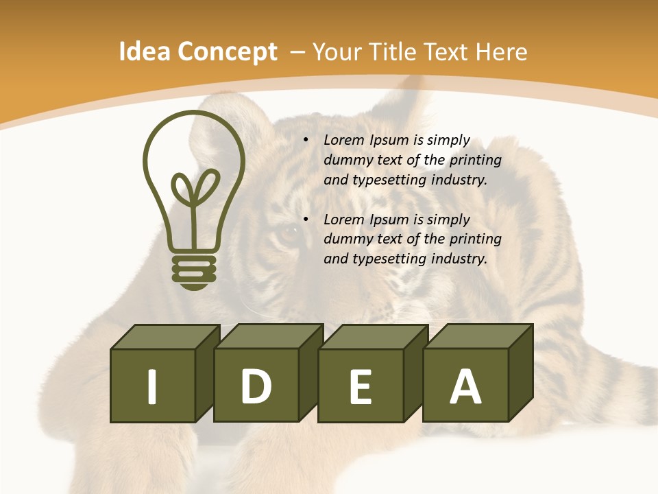 Sad Studio Asleep PowerPoint Template