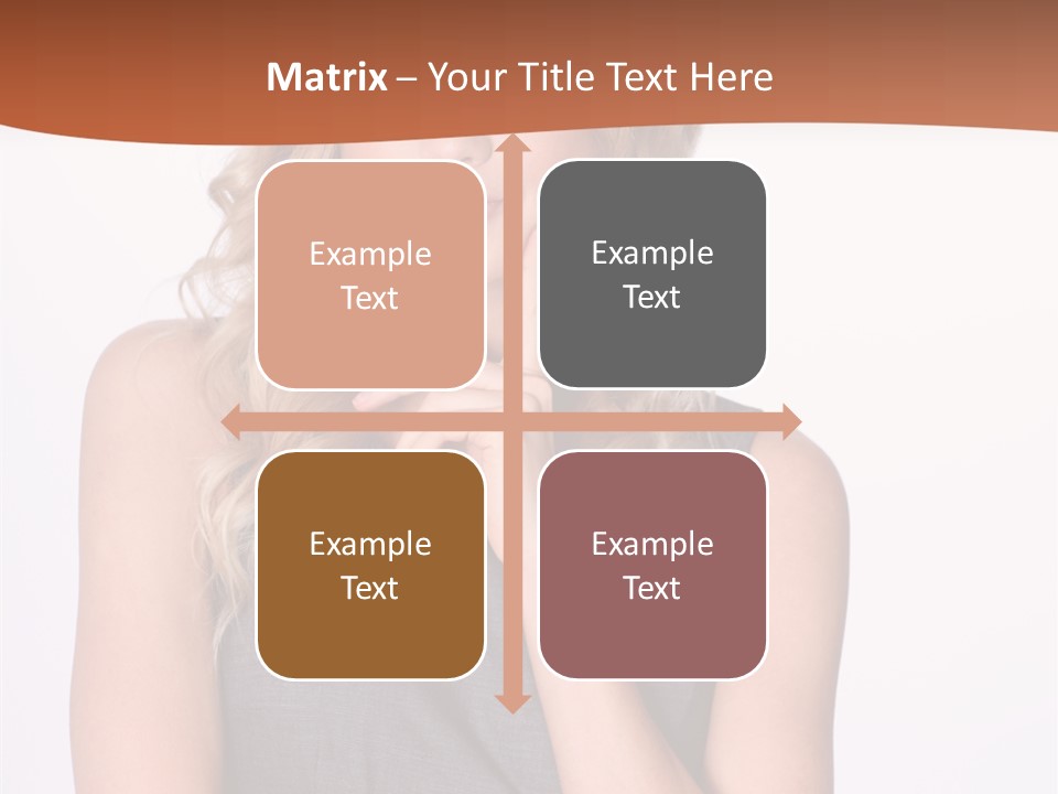 Puzzled Expression Manager PowerPoint Template