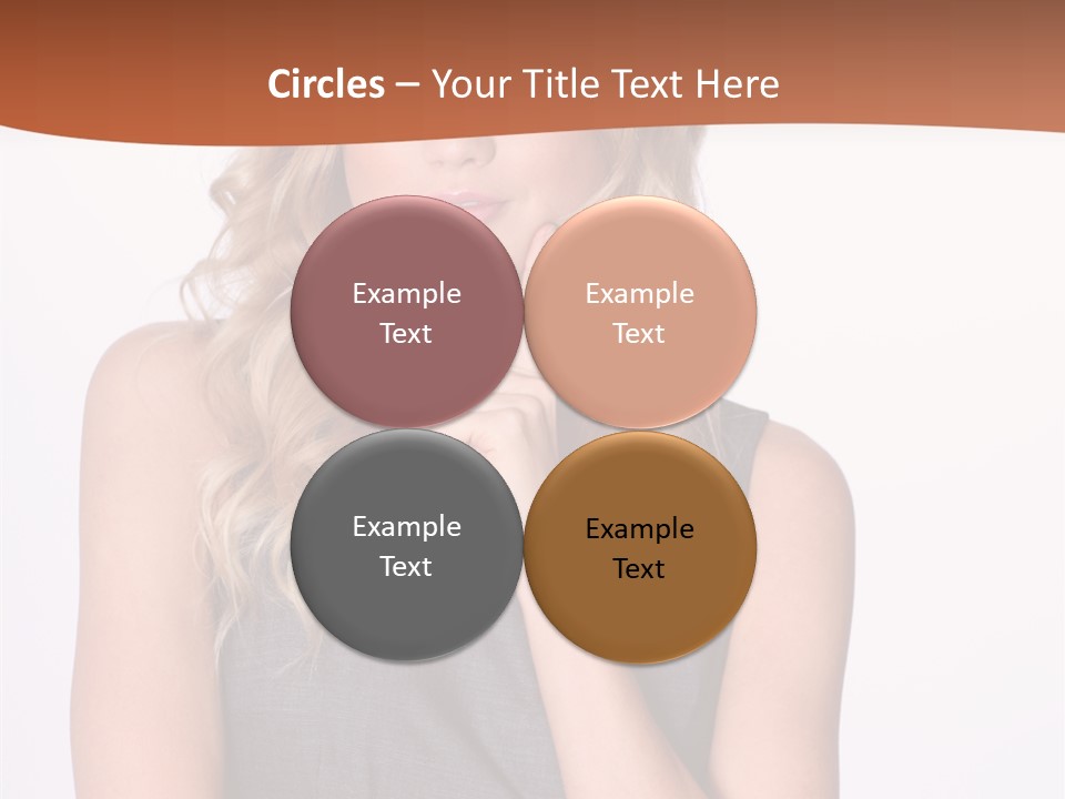 Puzzled Expression Manager PowerPoint Template