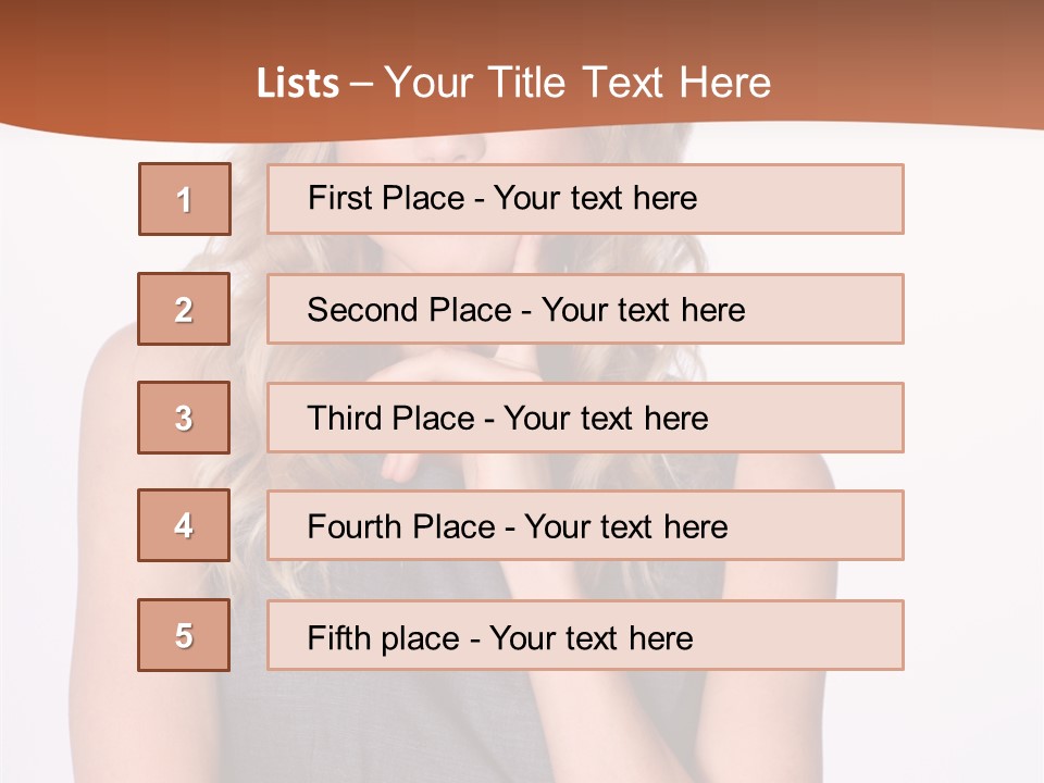 Puzzled Expression Manager PowerPoint Template