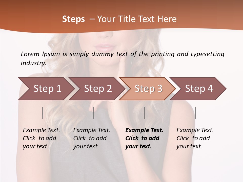 Puzzled Expression Manager PowerPoint Template