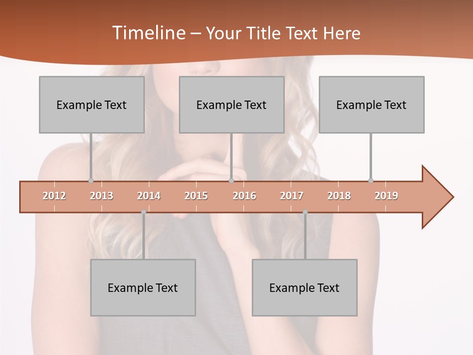 Puzzled Expression Manager PowerPoint Template