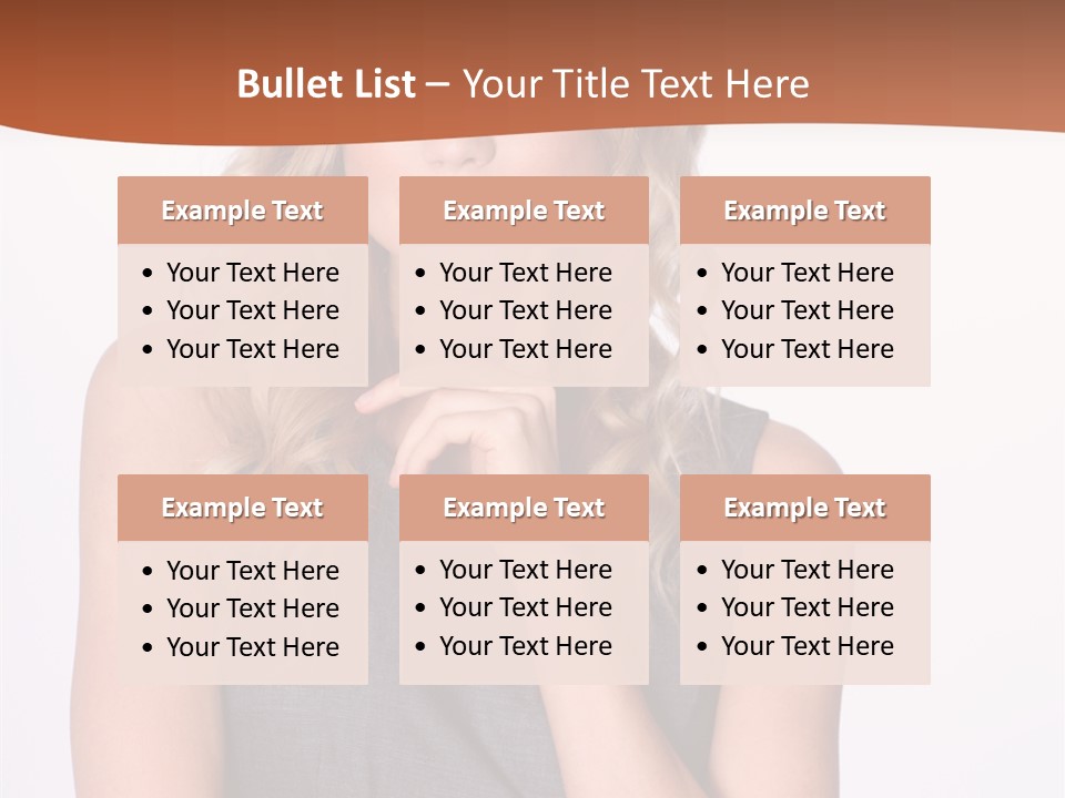 Puzzled Expression Manager PowerPoint Template