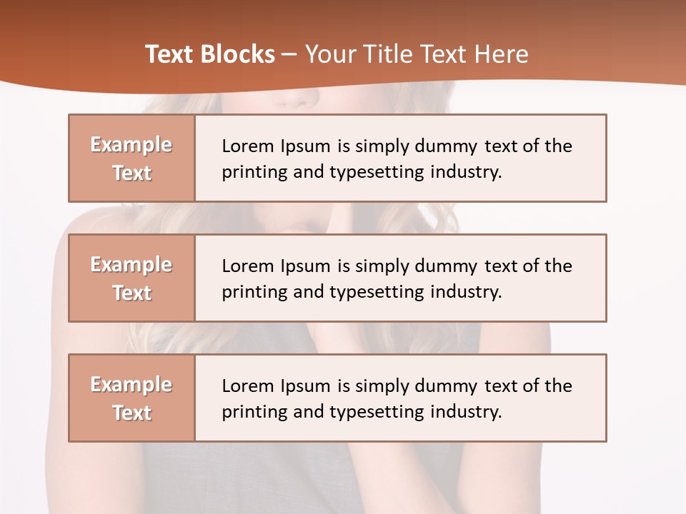 Puzzled Expression Manager PowerPoint Template