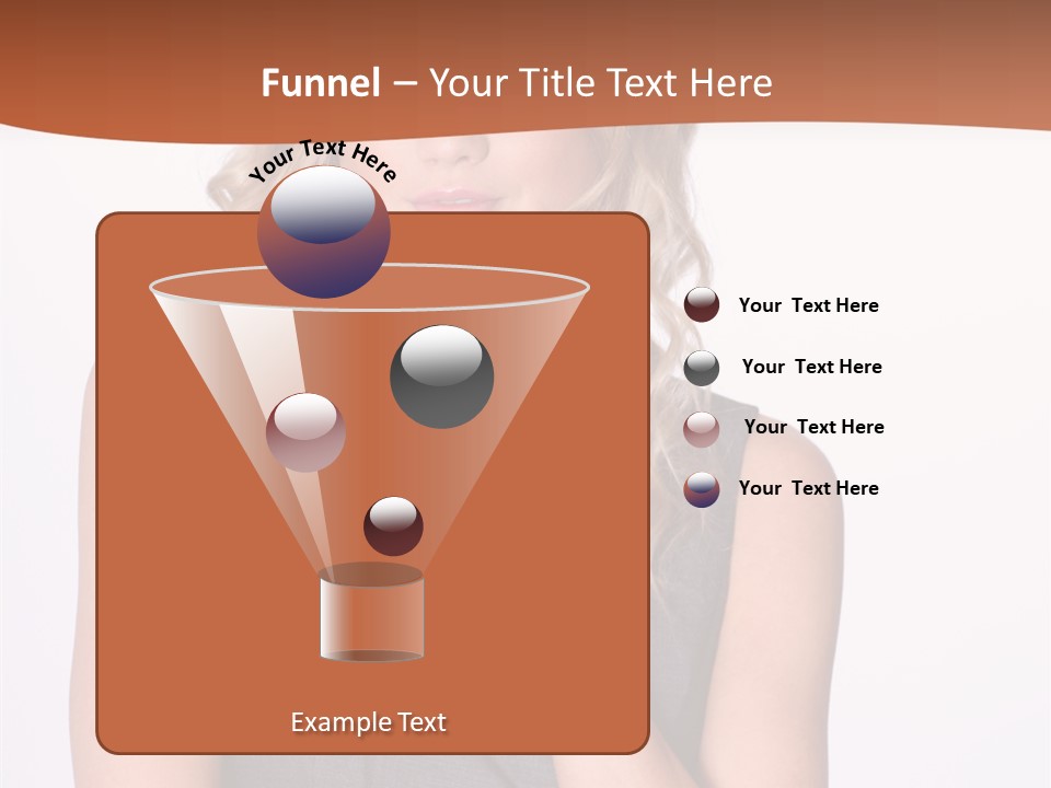 Puzzled Expression Manager PowerPoint Template