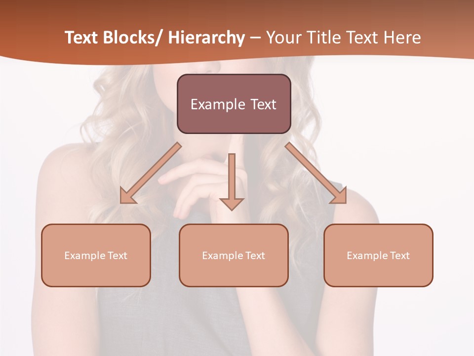 Puzzled Expression Manager PowerPoint Template