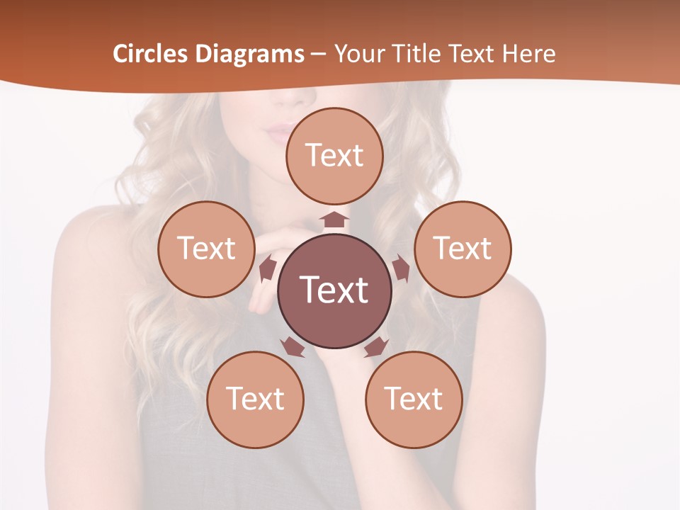 Puzzled Expression Manager PowerPoint Template