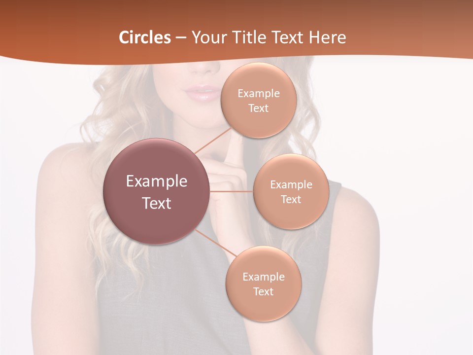 Puzzled Expression Manager PowerPoint Template