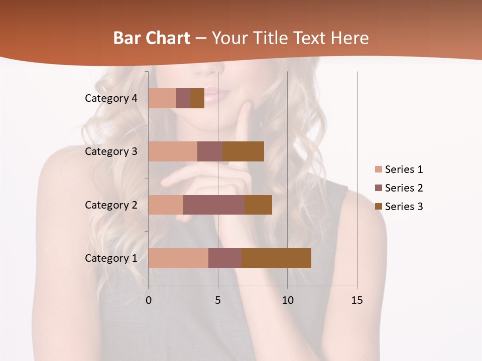 Puzzled Expression Manager PowerPoint Template