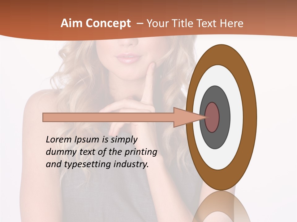 Puzzled Expression Manager PowerPoint Template