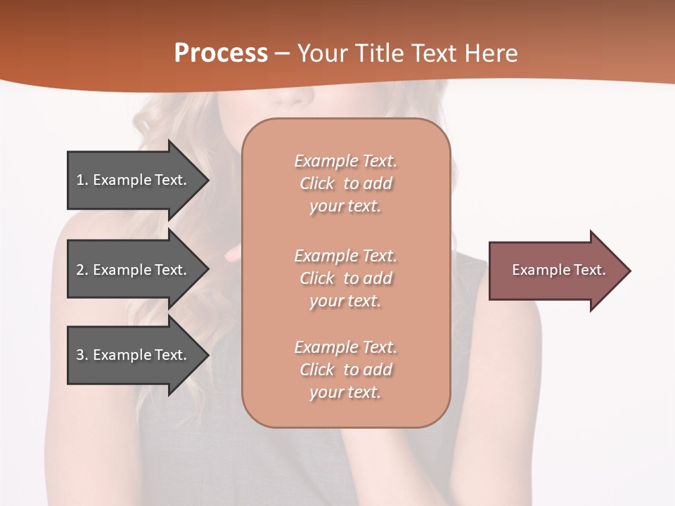Puzzled Expression Manager PowerPoint Template