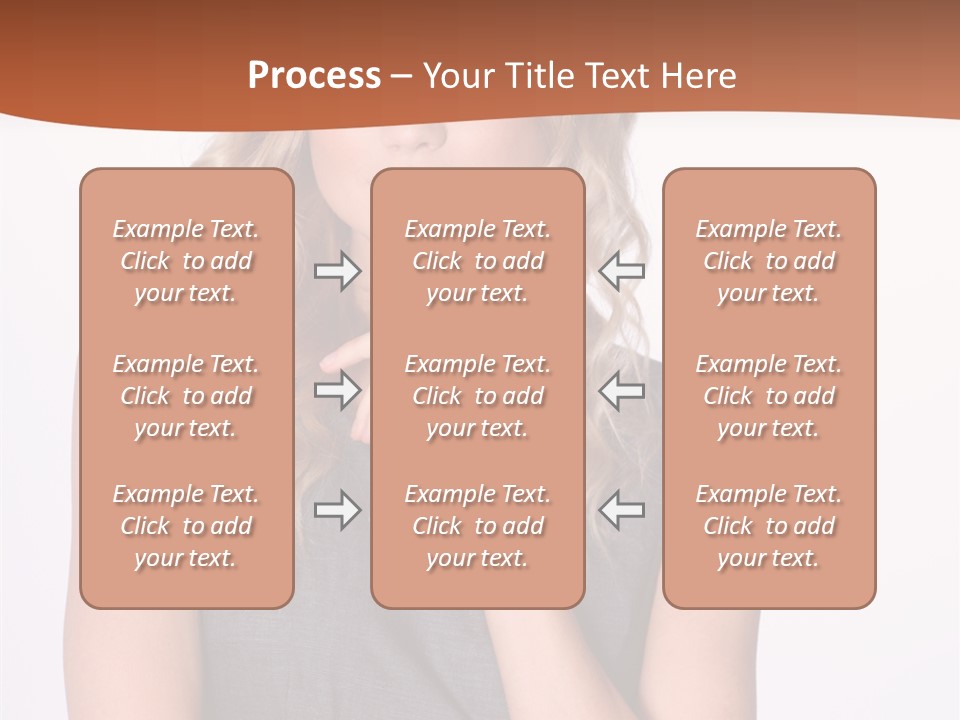 Puzzled Expression Manager PowerPoint Template