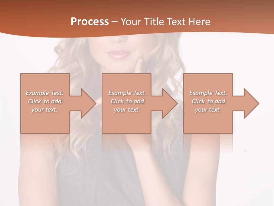 Puzzled Expression Manager PowerPoint Template