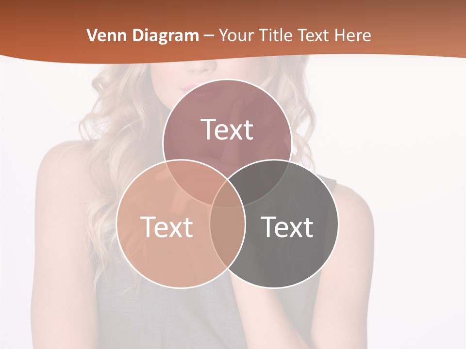 Puzzled Expression Manager PowerPoint Template