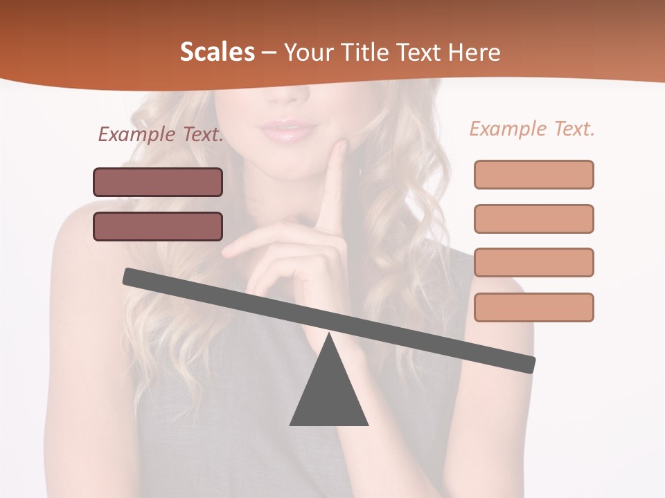 Puzzled Expression Manager PowerPoint Template