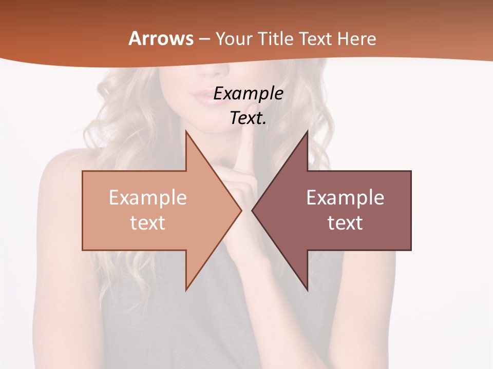 Puzzled Expression Manager PowerPoint Template