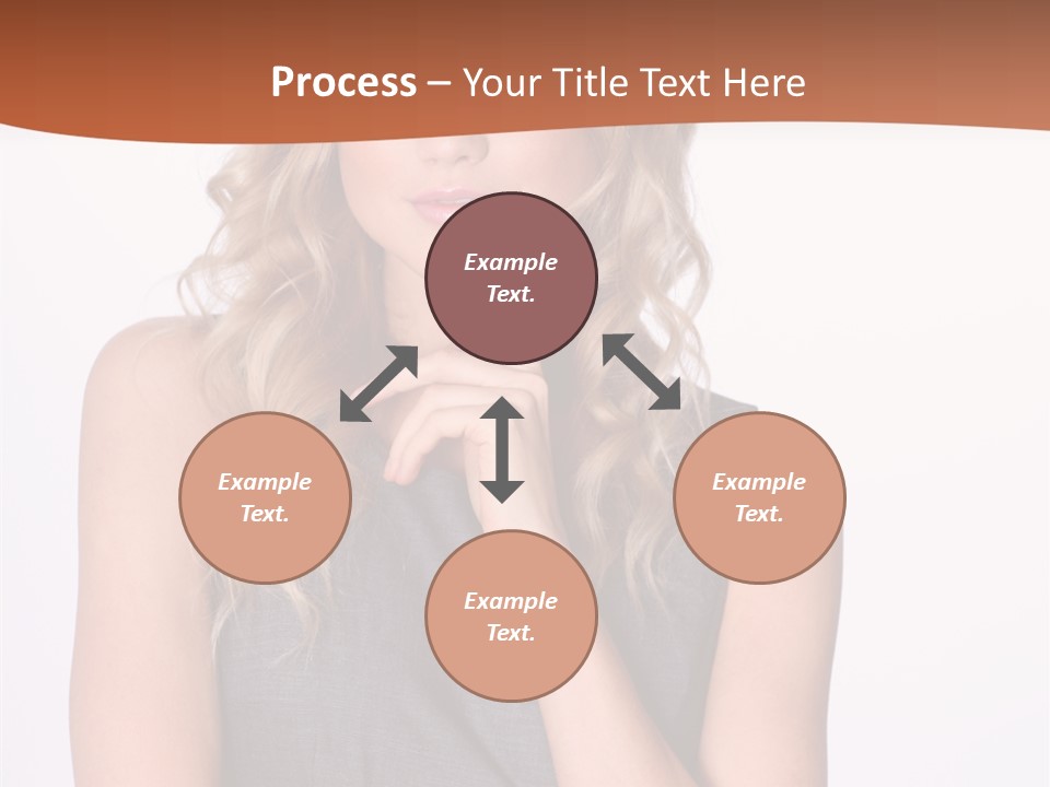 Puzzled Expression Manager PowerPoint Template